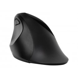 Kensington Pro Fit Ergo Wireless Mouse - Rato - ergonómico - 5 botões - sem fios - 2.4 GHz, Bluetooth 4.0 LE - receptor sem fio