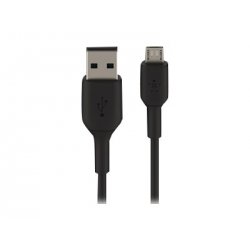 Belkin BoostCharge - Cabo USB - Micro USB Tipo B (M) para USB (M) - 1 m - preto CAB005BT1MBK