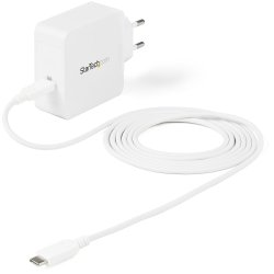 StarTech.com USB C Wall Charger, USB C Laptop Charger 60W PD, 6ft/2m Cable, Universal Compact Type C Power Adapter, Dell XPS/Le