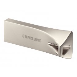 Samsung BAR Plus MUF-64BE3 - Drive flash USB - 64 GB - USB 3.1 Gen 1 - prata champanhe MUF-64BE3/APC