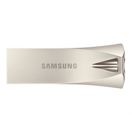 Samsung BAR Plus MUF-256BE3 - Drive flash USB - 256 GB - USB 3.1 Gen 1 - prata champanhe MUF-256BE3/APC