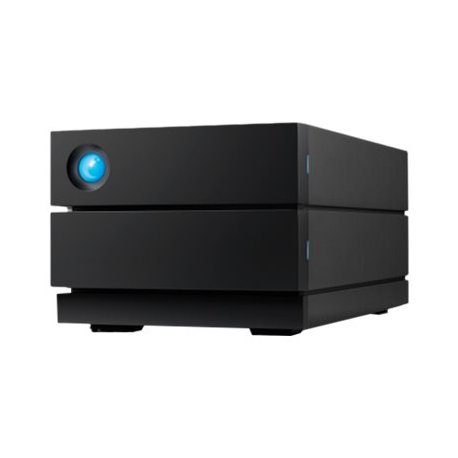 LaCie 2big RAID STHJ28000800 - Matriz de disco rígido - 28 TB - 2 baias - HDD 14 TB x 2 - USB 3.1 Gen 2 (externo) - com Plano d