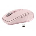 Logitech MX Anywhere 3 - Rato - laser - 6 botões - sem fios - 2.4 GHz, Bluetooth - receptor sem fio USB - rosa 910-005990