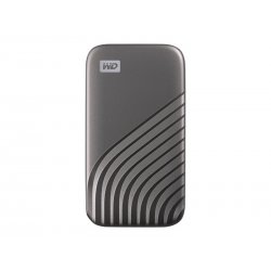 WD My Passport SSD WDBAGF0020BGY - SSD - encriptado - 2 TB - externa (portátil) - USB 3.2 Gen 2 (USB C conector) - 256-bits AES