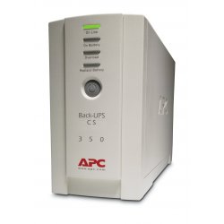 APC Back-UPS CS 350 - UPS - AC 230 V - 210 Watt - 350 VA - RS-232, USB - conectores de saída: 4 - bege BK350EI