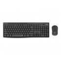 Logitech MK295 Silent - Conjunto de teclado e rato - sem fios - 2.4 GHz - Pan-Nórdico - grafite 920-009810