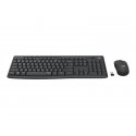 Logitech MK295 Silent - Conjunto de teclado e rato - sem fios - 2.4 GHz - Português - grafite 920-009870