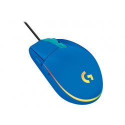 Logitech Gaming Mouse G203 LIGHTSYNC - Rato - óptico - 6 botões - com cabo - USB - azul 910-005798