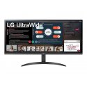 LG 34WP500-B - Monitor LED - 34" - 2560 x 1080 UWFHD @ 75 Hz - IPS - 250 cd/m² - 1000:1 - HDR10 - 5 ms - 2xHDMI 34WP500-B