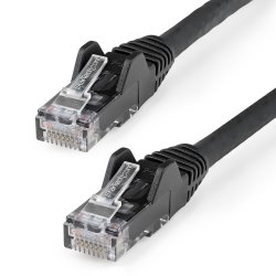 StarTech.com 5m LSZH CAT6 Ethernet Cable, 10 Gigabit Snagless RJ45 100W PoE Network Patch Cord with Strain Relief, CAT 6 10GbE 