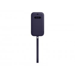 Apple - Capa protectora para telemóvel - com MagSafe - couro - violeta profundo - para iPhone 12, 12 Pro MK0A3ZM/A