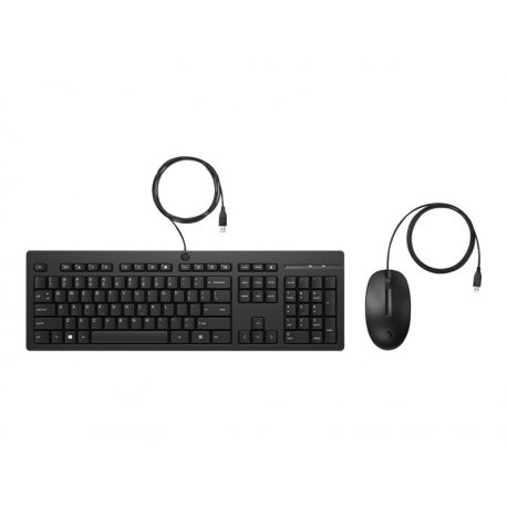 HP 225 - Conjunto de teclado e rato - USB - Português - para HP 34, Elite Mobile Thin Client mt645 G7, Laptop 15, Pro Mobile Th