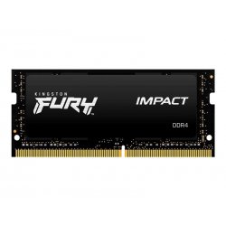 Kingston FURY Impact - DDR4 - módulo - 16 GB - SO DIMM 260-pinos - 3200 MHz / PC4-25600 - CL20 - 1.2 V - unbuffered - sem ECC -