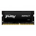 Kingston FURY Impact - DDR4 - módulo - 16 GB - SO DIMM 260-pinos - 3200 MHz / PC4-25600 - CL20 - 1.2 V - unbuffered - sem ECC -