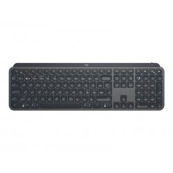 Logitech MX Keys for Business - Teclado - retroiluminação - sem fios - Bluetooth, 2.4 GHz - QWERTY - Pan-Nórdico - grafite 920-