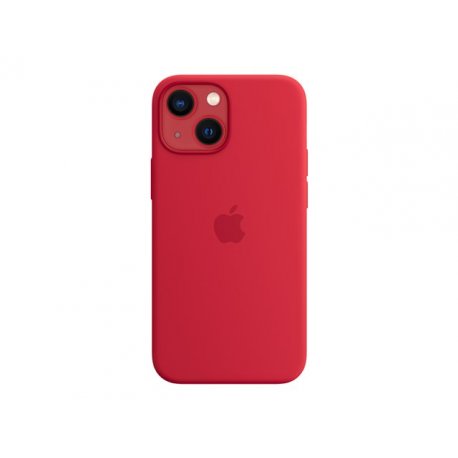 Apple - (PRODUCT) RED - tampa posterior para telemóvel - com MagSafe - silicone - vermelho - para iPhone 13 mini MM233ZM/A