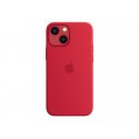 Apple - (PRODUCT) RED - tampa posterior para telemóvel - com MagSafe - silicone - vermelho - para iPhone 13 mini MM233ZM/A