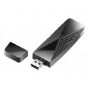 D-Link DWA-X1850 - Adaptador de rede - USB 3.2 Gen 1 - 802.11ax DWA-X1850