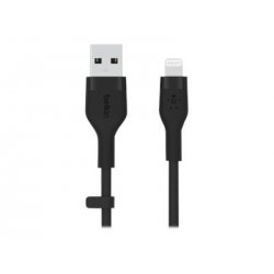 Belkin BOOST CHARGE - Cabo Lightning - USB macho para Lightning macho - 1 m - preto CAA008BT1MBK