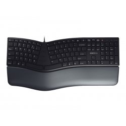 CHERRY KC 4500 ERGO - Teclado - USB - QWERTY - Espanhol - preto JK-4500ES-2