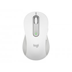 Logitech Signature M650 - Rato - óptico - 5 botões - sem fios - 2.4 GHz, Bluetooth - recetor USB Logitech Logi Bolt - branco su