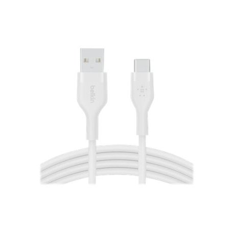 Belkin BoostCharge - Cabo USB - USB (M) para 24 pin USB-C (M) - 2 m - branco CAB008BT2MWH