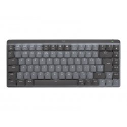 Logitech Master Series MX Mechanical Mini - Teclado - retroiluminação - sem fios - Bluetooth LE - QWERTY - Padrão internacional