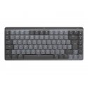 Logitech Master Series MX Mechanical Mini - Teclado - retroiluminação - sem fios - Bluetooth LE - QWERTY - Padrão internacional