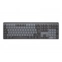 Logitech Master Series MX Mechanical - Teclado - retroiluminação - sem fios - Bluetooth LE - QWERTZ - Alemão - interruptor: Lin