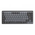 Logitech Master Series MX Mechanical Mini - Teclado - retroiluminação - sem fios - Bluetooth LE - QWERTY - Nórdico (Dinamarquês