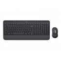 Logitech Signature MK650 Combo for Business - Conjunto de teclado e rato - sem fios - Bluetooth LE - QWERTY - Checo/Eslovaco - 