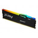 Kingston FURY Beast RGB - DDR5 - kit - 64 GB: 2 x 32 GB - DIMM 288-pin - 5600 MHz / PC5-44800 - CL40 - 1.25 V - unbuffered - on