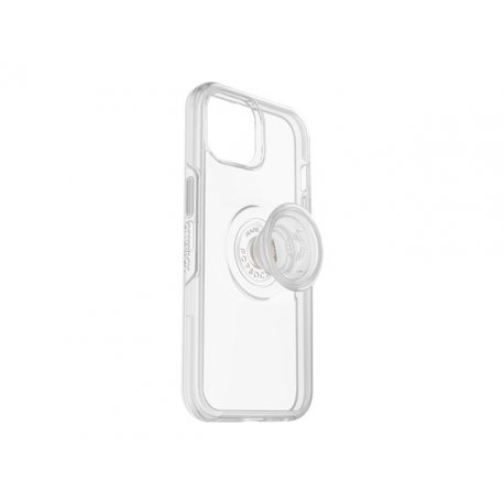 OtterBox Otter + Pop Symmetry Series - Tampa posterior para telemóvel - policarbonato, borracha sintéctica - transparente - par