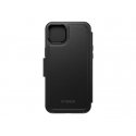 OtterBox - Estojo de protecção capa flip cover para telemóvel - compatível com MagSafe - couro sintético, íman - preto sombread