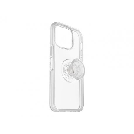 OtterBox Otter + Pop Symmetry Series - Tampa posterior para telemóvel - policarbonato, borracha sintéctica - transparente - par