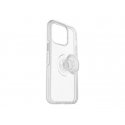 OtterBox Otter + Pop Symmetry Series - Tampa posterior para telemóvel - policarbonato, borracha sintéctica - transparente - par