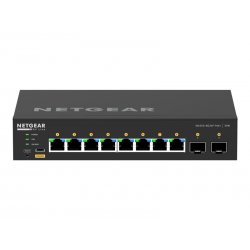 NETGEAR AV Line M4250-8G2XF-PoE+ - Interruptor - L3 - Administrado - 8 x 10/100/1000 (8 PoE+) + 2 x 10 Gigabit SFP+ - fluxo de 