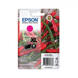 Epson 503XL - 6.4 ml - XL - magenta - original - blister - tinteiro - para EPL 5200, RIP Station 5200, WorkForce WF-2960 C13T09