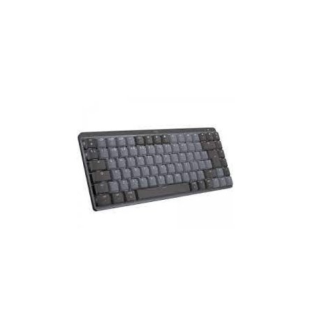 Logitech Master Series MX Mechanical Mini for Mac - Teclado - retroiluminação - sem fios - Bluetooth LE - QWERTY - Padrão inter