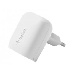 Belkin BoostCharge - Adaptador de alimentação - tecnologia PPS - 20 Watt - 3 A - Fornecimento de Energia 3.1 (24 pin USB-C) - b