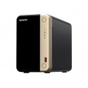 QNAP TS-264 - Servidor NAS - 2 baias - SATA 6Gb/s - RAID (expansão de disco rígido) RAID 0, 1, 5, 6, 10, 50, JBOD, 60 - RAM 8 G