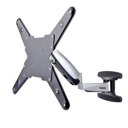 StarTech.com VESA TV Wall Mount, TV Mounting Bracket For 23"-55" Displays, Adjustable Full Motion TV Wall Mount Supports 66lb (