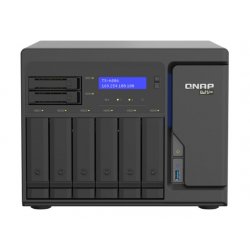 QNAP TS-h886 - Servidor NAS - 8 baias - SATA 6Gb/s - RAID (expansão de disco rígido) RAID 0, 1, 5, 6, 10, 50, JBOD, 60, RAID TP