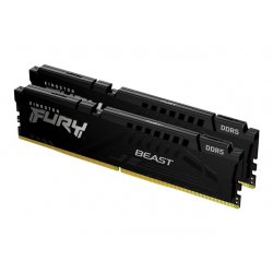 Kingston FURY Beast - DDR5 - kit - 64 GB: 2 x 32 GB - DIMM 288-pin - 5600 MHz / PC5-44800 - CL36 - 1.25 V - unbuffered - on-die