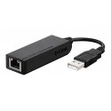 D-Link DUB-E100 - Adaptador de rede - USB 2.0 - 10/100 Ethernet DUB-E100