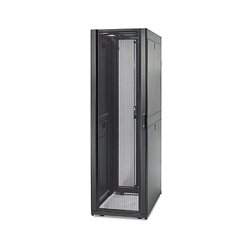 APC NetShelter SX - Gabinete - preto - 48U - 19" - para P/N: SUA1000RM2U, SUA1000RM2U-TU, SUA1000RMI2U, SUA2200RMXLI3U, SUA5000