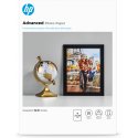 HP Advanced Glossy Photo Paper - Brilhante - A4 (210 x 297 mm) - 250 g/m² - 25 folha(s) papel fotográfico - para ENVY 50XX, Off