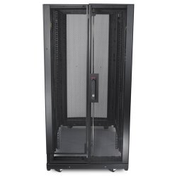 APC NetShelter SX - Gabinete - preto - 24U - 19" - para P/N: SURT15KRMXLT-1TF10K, SURT15KRMXLT-TF5, SURT20KRMXLT-1TF10K, SURT20