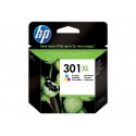 HP 301XL - 6 ml - Alto Rendimento - cor (ciano, magenta, amarelo) - original - tinteiro - para HP DeskJet 1000, 1010, 1050 AiO,