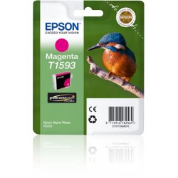 Epson T1593 - 17 ml - magenta - original - blister - tinteiro - para Stylus Photo R2000 C13T15934010